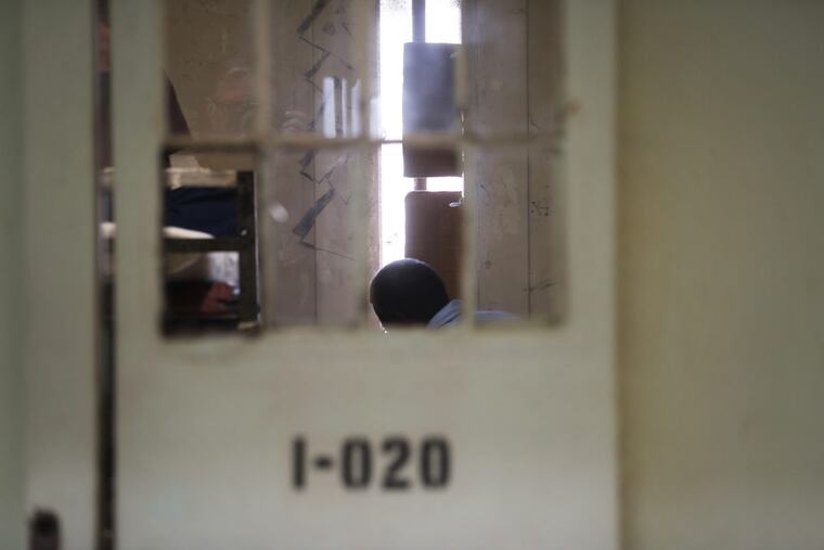 An inmate at SCI Graterford Thursday September 7, 2017.