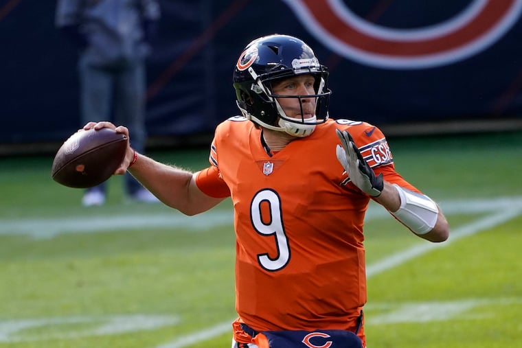 Chicago Bears QB Nick Foles will face Bucs QB Tom Brady in a rematch of Super Bowl LII Thursday night.