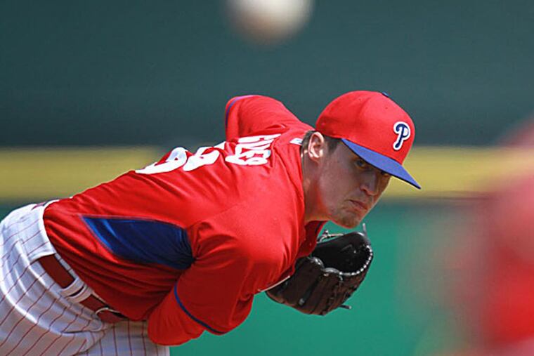 Phillies relief pitcher Ken Giles. (David Swanson/Staff file photo)