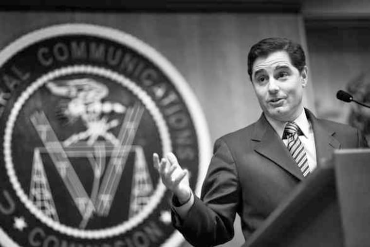 FCC Chairman Julius Genachowski in Washington last month. Whether his agency stands behind the network-neutrality principle will be key in the cable- and phone-industry fight for control of the Internet.