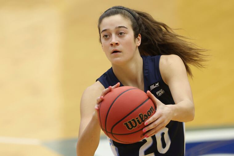 Villanova's leading scorer Maddy Siegrist has refound her shooting stroke after recovering from a broken hand.
