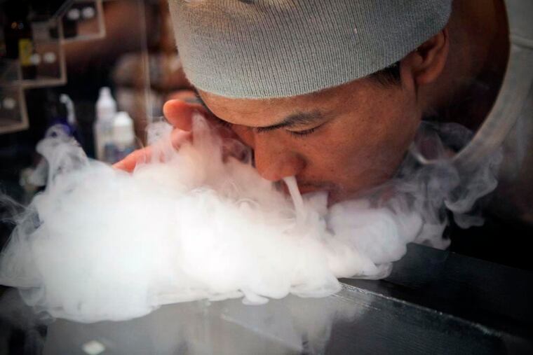 A look at Philadelphia's 'vape lounge' scene