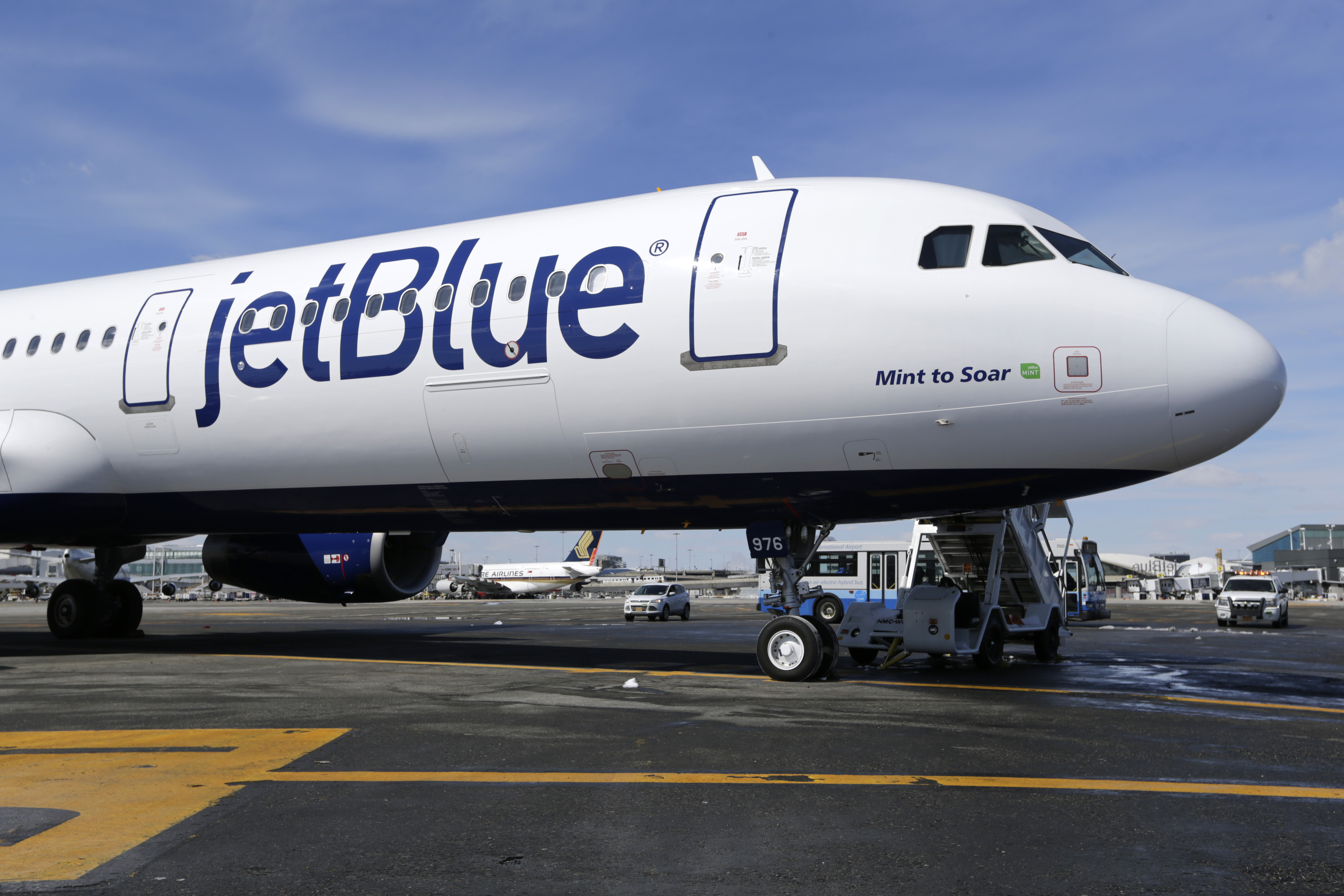 JetBlue will require all passengers to wear masks starting May 4.