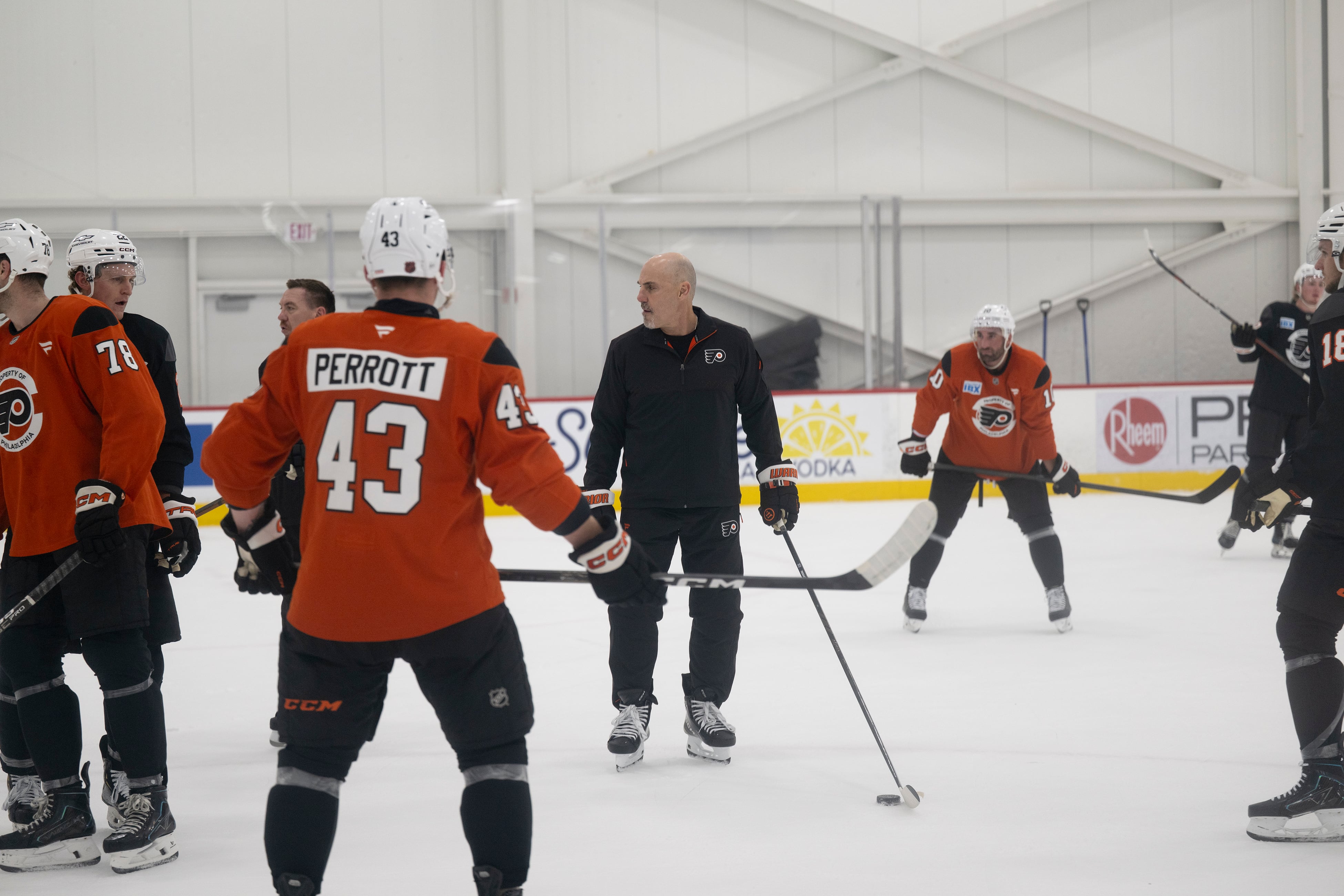 An early order of business for the Flyers this preseason? Perfecting the power play.