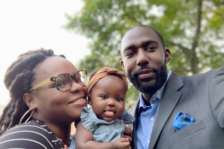 Natalie and Numa with Nia Mandela.