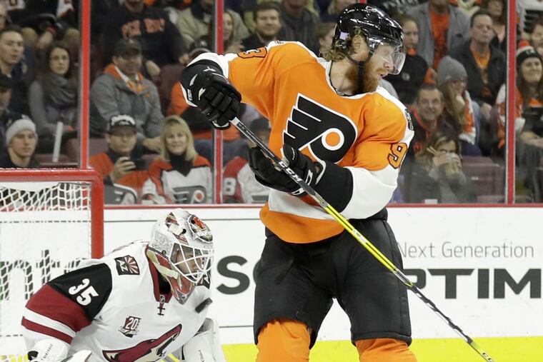 Jake Voracek entered Friday as the NHL’s fifth-leading scorer.