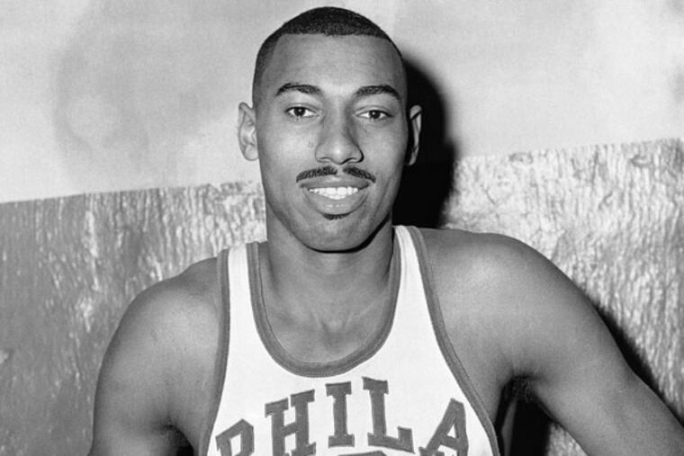 Wilt Chamberlain Jan. 19, 1960. (AP Photo)