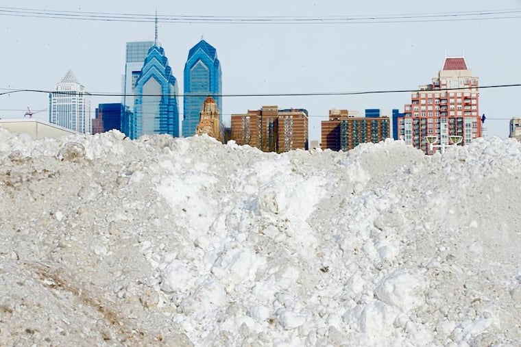 It was quite a snowy winter around here, at least virtually. Computer models kept heaping it on us, and it kept not happening. That wasn’t the case in 2016, when this photograph was taken.