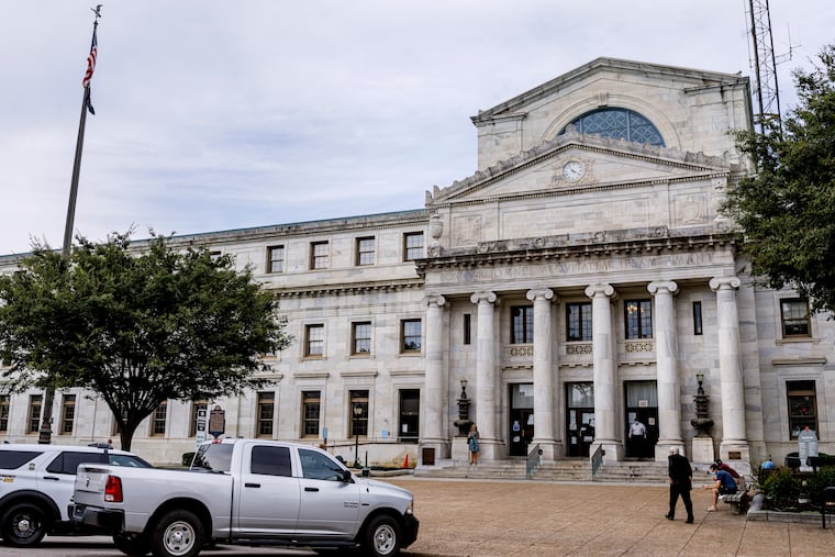 The Delaware County courthouse in Media Borough.