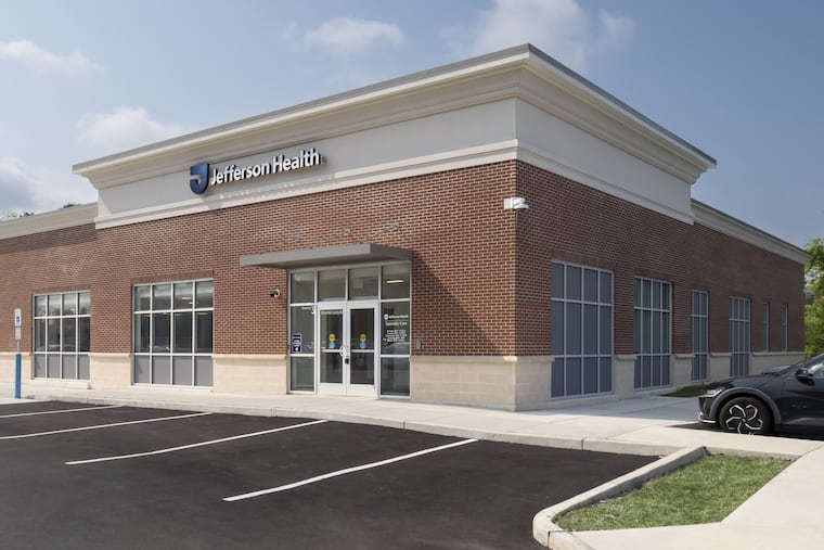 Jefferson Health opened a new medical office near Jefferson Washington Township Hospital in Gloucester County.