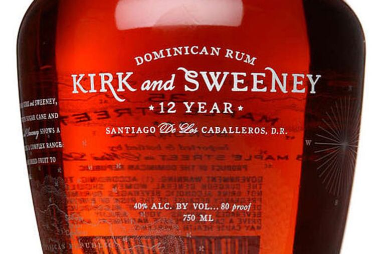 Kirk & Sweeney Rum. ( Michael Bryant / Staff Photographer )
