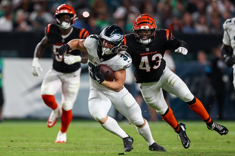 Linik Icon Philadelphia Eagles lose to Cincinnati Bengals 30-13 in NFL preseason game