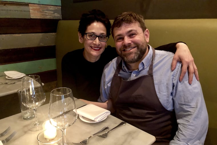 Owners Hillary Bor and chef Ian Moroney at Pumpkin BYOB, 1713 South St.