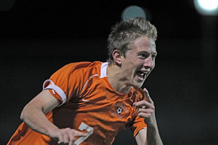 Mike Ryan netted the winner in a come-from-behind effort in Cherokee's state-championship win. (David M Warren/Staff Photographer)