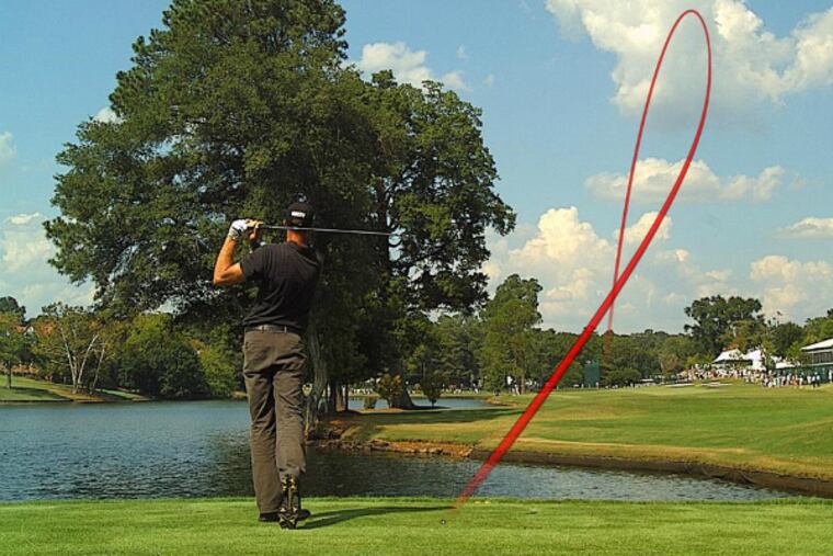 The Protracer traces the flight of the ball, making the viewing experience that much more insightful. (Photo: The Golf Channel)