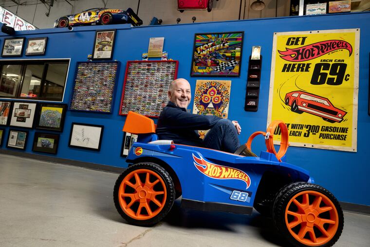 Bruce Pascal houses his expansive Hot Wheels collection in a 4,000-square-foot warehouse in Maryland.