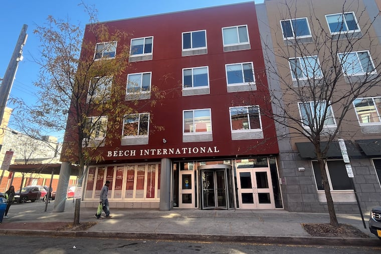 Beech International Village at 1520 Cecil B. Moore Ave. near Temple University.