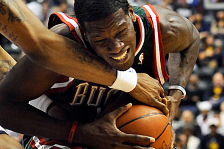 Royal Ivey was traded to the Bucks just before last month's trade deadline. (AP Photo/Tom Strickland)