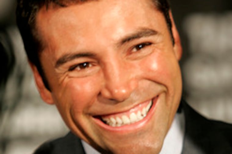 De La Hoya won many titles and an Olympic gold medal in Barcelona, Spain, in 1992.
