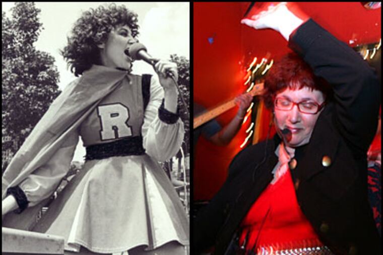 Reesa Laskey left lasting impressions on her audience, before doctors diagnosed her multiple sclerosis. Last year, Reesa and the Rooters played their first comeback gig. (Right: DAVID SWANSON / Staff Photographer)