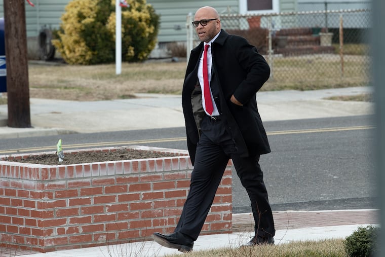 Atlantic City Mayor, Frank Gilliam walks to court to face charges on assault from a fight outside the Golden Nugget in Atlantic City. The hearing took place at the North Wildwood Municipal Court in North Wildwood, N.J. Tuesday, January 29, 2019.
