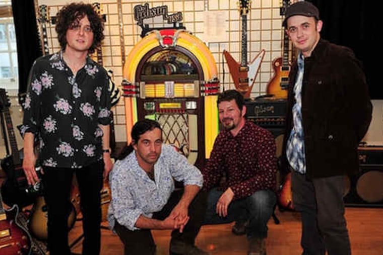 The British quartet Flipiron performs an early show tonight at World Cafe Live.