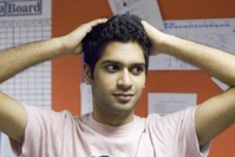 In the documentary, Kayur Patel agonizes over writing a story.