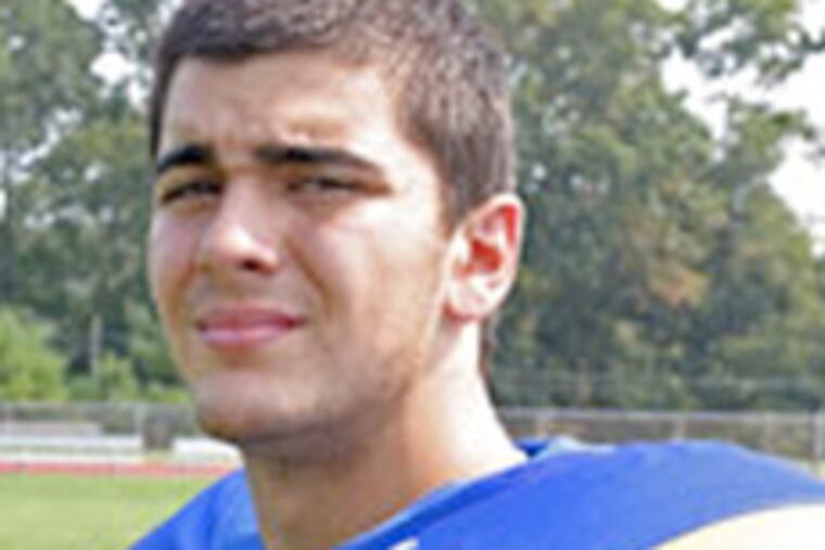 Mohammadreza Daneshpooy , 17, a linebacker at Downingtown High East, was killed in a car crash Sunday.