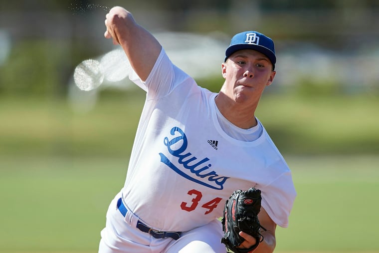 Nick Bitsko during the WWBA World Championship at the Roger Dean Complex on October 19, 2018 in Jupiter, Florida.