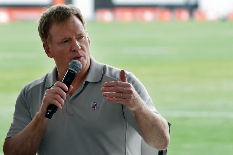 NFL commissioner Roger Goodell, in a video released Friday, admitted the league was wrong for not listening to players' protests against racial inequality.