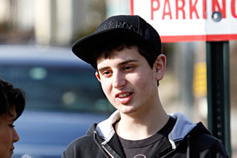 Senior Stanko Ivanovic, 17, said of the video, "Everyone's just laughing about it. I don't really have concern because I'm not into that." (Laurence Kesterson / Staff Photographer)