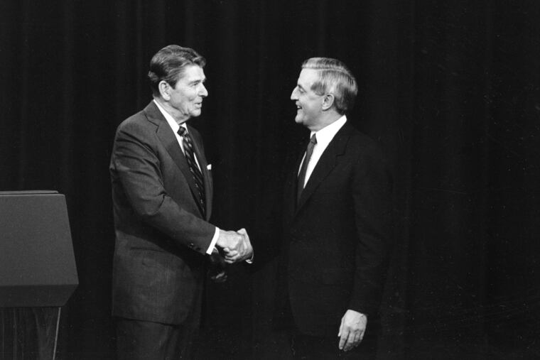 When President Ronald Reagan, 73, quipped that he wouldn’t politicize the “youth, and inexperience” of Walter Mondale, 63, during a 1984 debate, it was a made-for-TV moment. It also underscores how presidential debates serve little value, writes Harold Jackson.