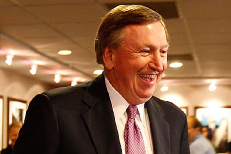 "I don't see us moving up. I think we're content to be about where we are right now," Rod Thorn said. (David Maialetti/Staff file photo)