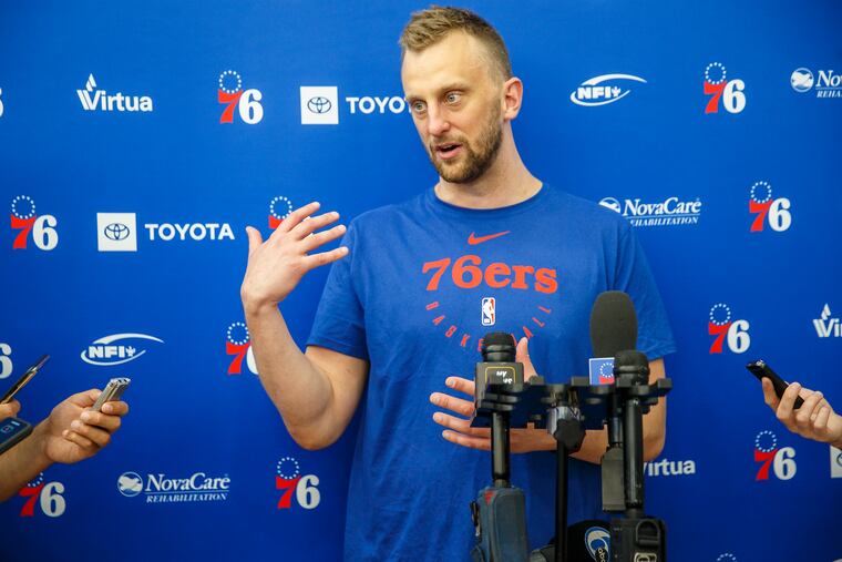 Connor Johnson will coach the Sixers' summer-league team.