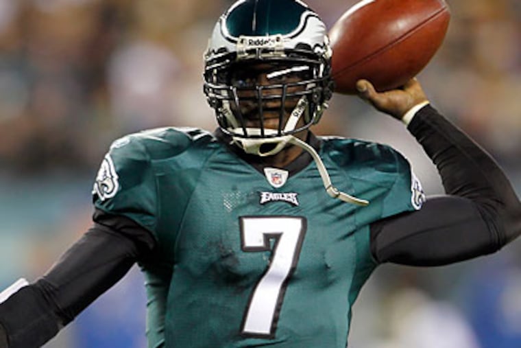 Michael Vick says the Eagles can make a run at the Super Bowl this year. (Yong Kim/Staff Photographer)