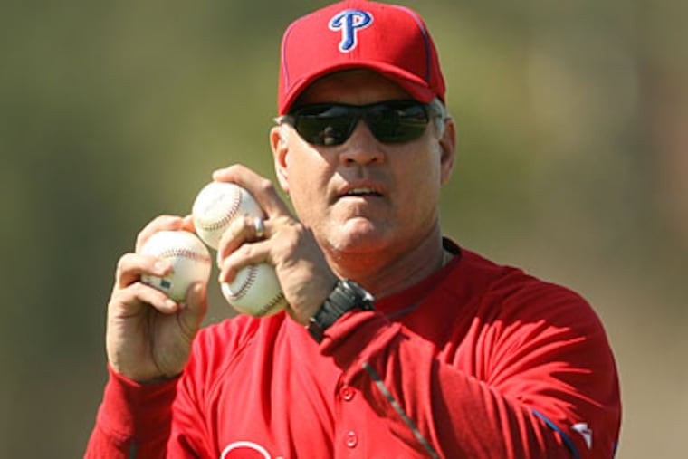 Ryne Sandberg will make his second big-league debut with the Phillies in April. (Yong Kim/Staff file photo)