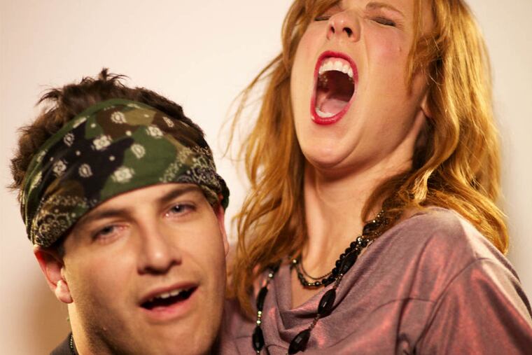 “Slow Learners,” by Philly filmmakers Don Argott and Sheena M. Joyce, is an offbeat tale of two nerdy lonelyhearts, starring Adam Pally and Sarah Burns. (BBCG Films)