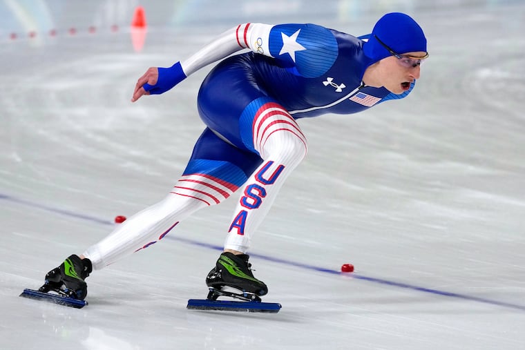 Speedskater Jordan Stolz will compete in the 500 meters on Saturday, after setting an Olympic record to win gold in the 1,000m on Wednesday. NBC will have the event live starting at 11 a.m.