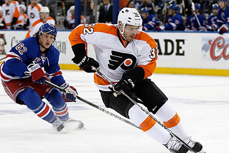 Flyers defenseman Mark Streit. (Kathy Willens/AP)
