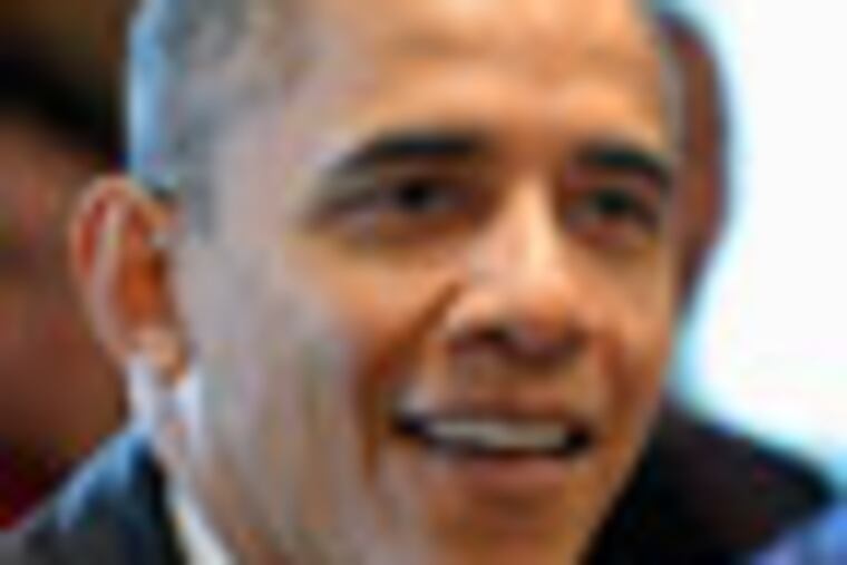 President Barack Obama, sitting next to Defense Secretary Leon Panetta, right, speaks during a cabinet meeting in the Cabinet Room of the White House in Washington, Tuesday, Jan. 31, 2012. (AP Photo/Susan Walsh)