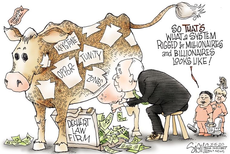 Dechert lawyers milk the system.