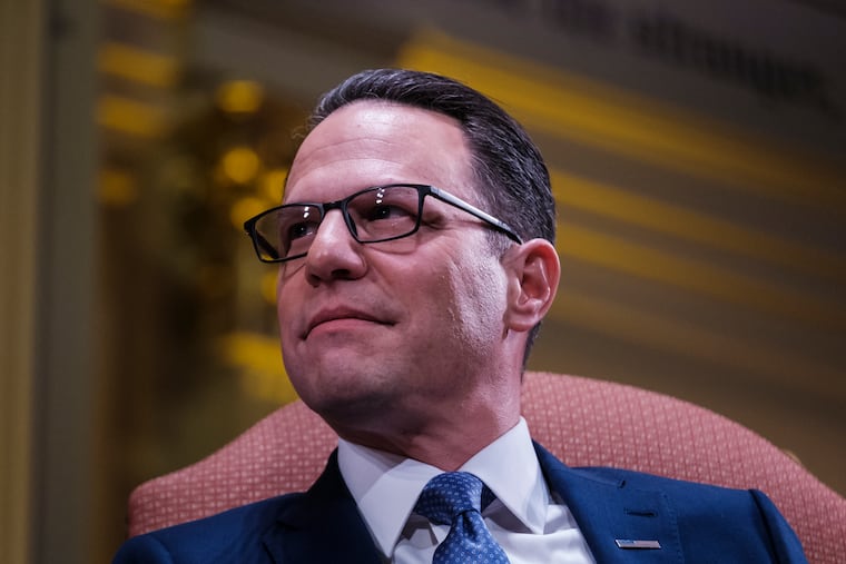 Gov. Josh Shapiro discusses his memoir, “Where We Keep the Light," at event in Washington, D.C. on Jan. 29.