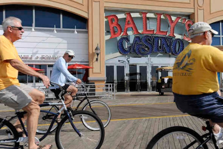 Bikers riding on the Boardwalk. Lawmakers, executives, and union and business leaders attended Friday's hearing atthe convention center. "We are in a race here to save Atlantic City," Assemblyman John Burzichelli (D., Gloucester) said.