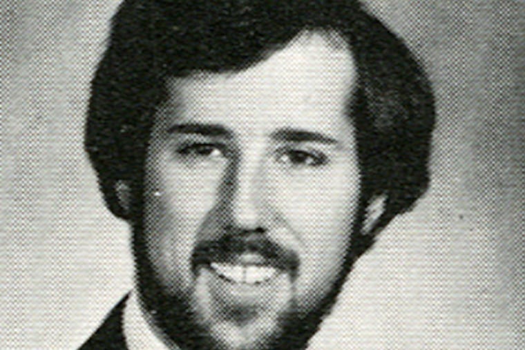 Rick Santorum in his Penn State years. He says his conservatism hurt his grades. PSU profs disagree. (LaVie Board of Directors)
