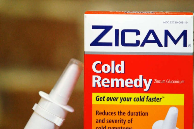 Zicam is one cold remedy containing zinc.