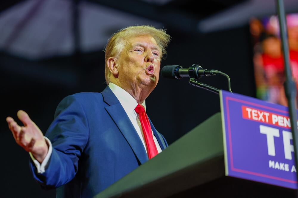 Trump Rally Today. Sign Donald Trump rally today in Philly: Highlights, speakers, updates