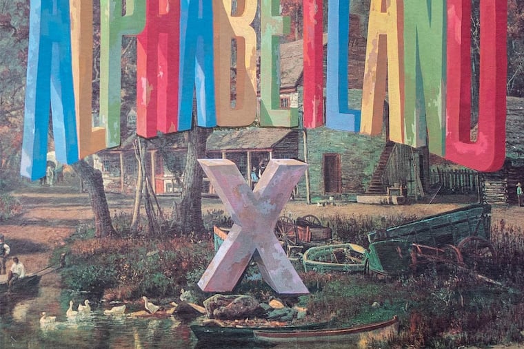The cover of X's album 'Alphabetland.'