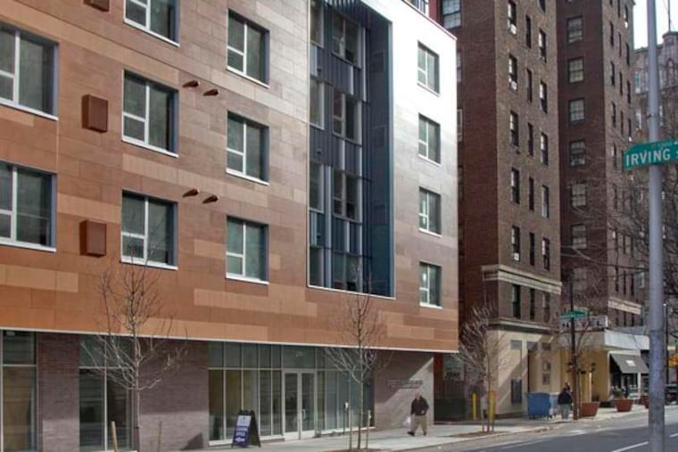 John C. Anderson apartments, 251 S. 13th St., Philadelphia, January 13, 2014. ( DAVID M WARREN / Staff Photographer )