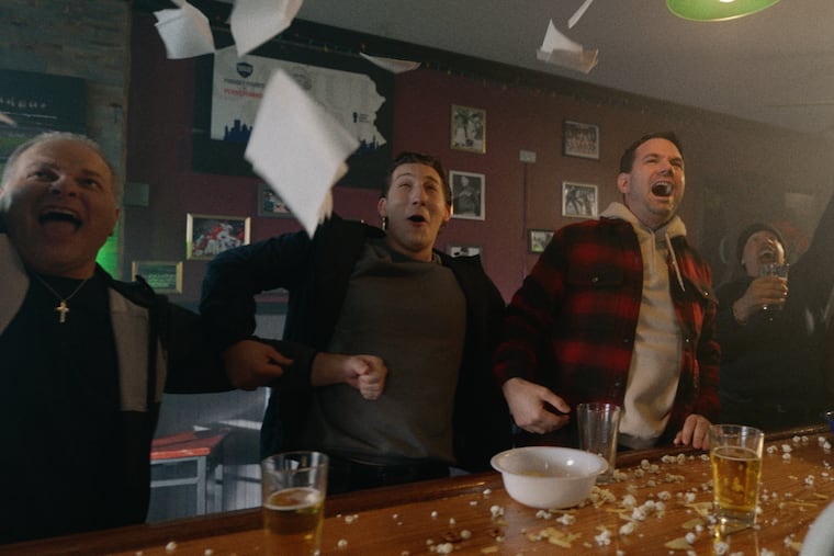 A still from Frank Tartaglia and Tim Dowlin's 'Not for Nothing.' The filmmakers met as classmates at the Philadelphia High School for Creative and Performing Arts. A third classmate, Mark Webber, stars in the film. It premieres at Philadelphia Film Festival on Oct. 22