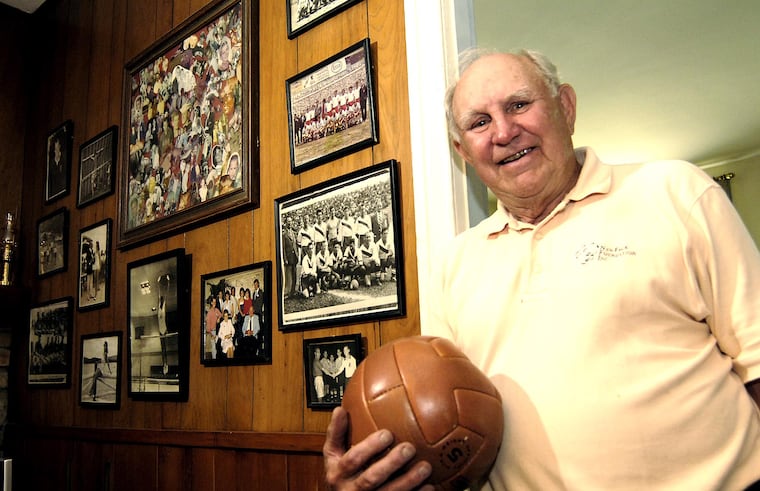 Walter Bahr, one of the most celebrated United States soccer players to emerge from Philly, competed on the cinder fields at Newt's playground in Fishtown on his rise to Team USA fame.